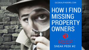 Detective Find Property Owners